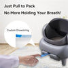 Open-Top Self-Cleaning Cat Litter Box Liners - Drawstring Design