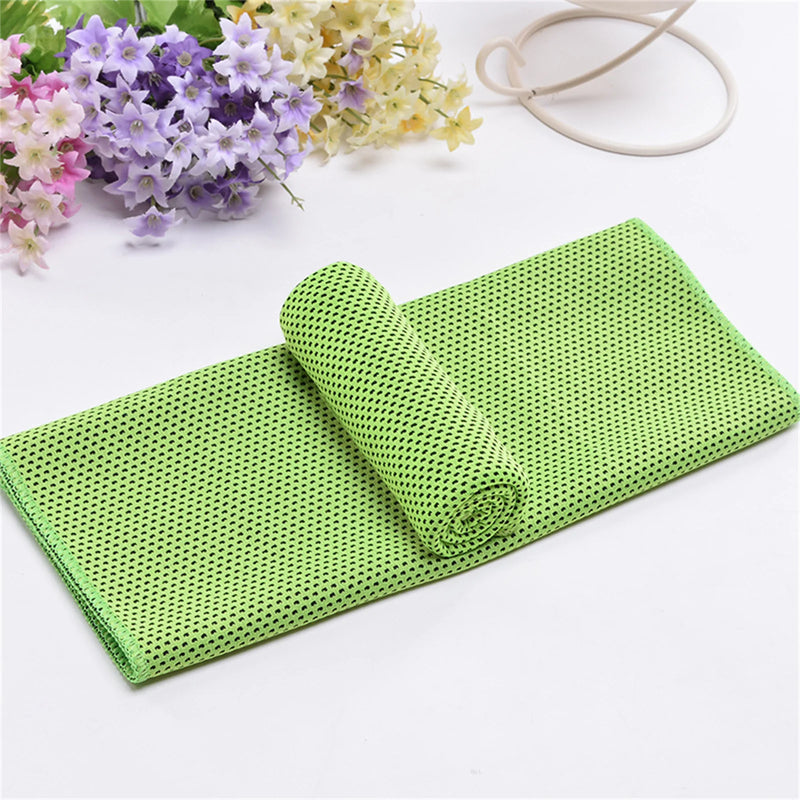 Instant Cooling Microfiber Towel for Sports & Outdoor Activities