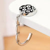 Zinc Alloy Folding Bag Hook with Wallet Clip