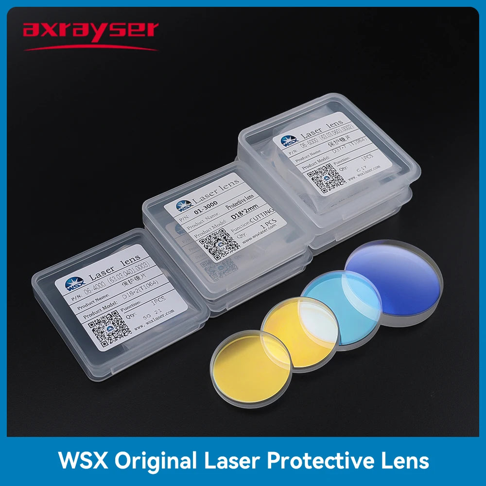 Fused Silica Laser Protective Lens for Fiber Cutting Systems