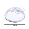 Transparent Microwave Splash Guard with Ergonomic Handle
