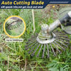 Carbon Steel Wire Brush Trimmer Head for Weed & Grass Cutting