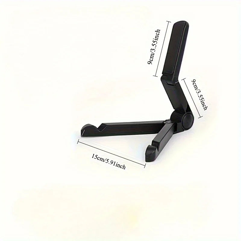 Adjustable Folding Tablet Stand with Non-Slip Grip