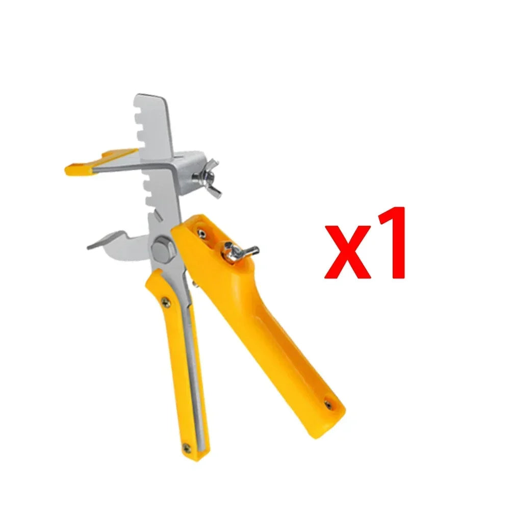 Tile Leveling System with Clips, Wedges & Pliers