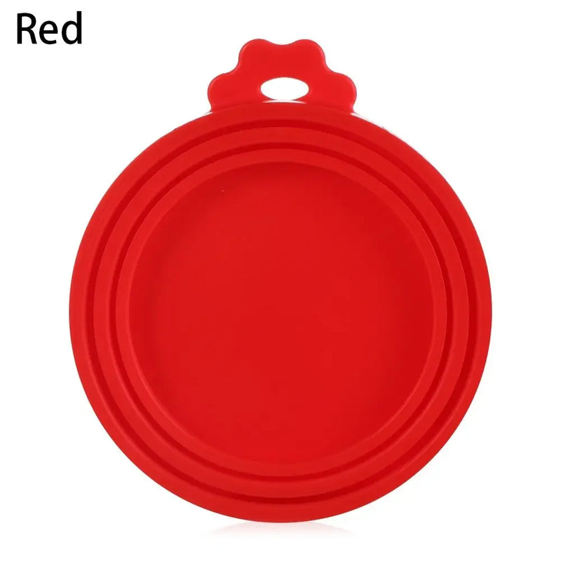 Reusable Silicone Can Lids - Set of 3