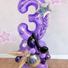 33-Piece K-Pop Music Theme Balloon Pillar Set for Party Decor