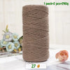 100% Cotton Hollow Yarn for Knitting & Crochet