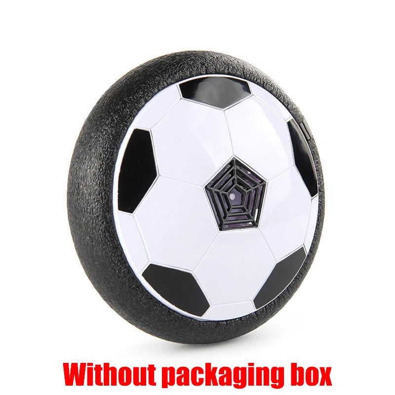 A black and white soccer ball with a glowing, dark geometric pattern on the surface.