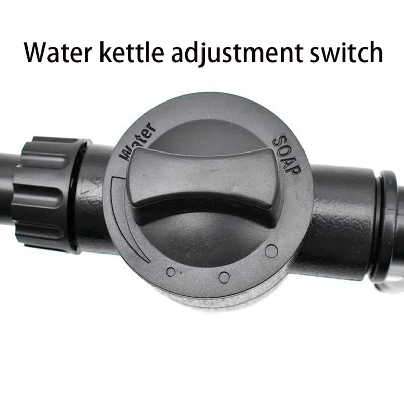 Adjustable High-Pressure Car Wash Wand with Foam Sprayer