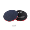 A black polishing pad with a blue denim texture is shown, packaged as a 1 piece set.