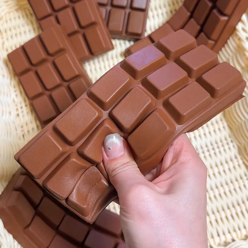 Barre de chocolat anti-stress à rebond lent