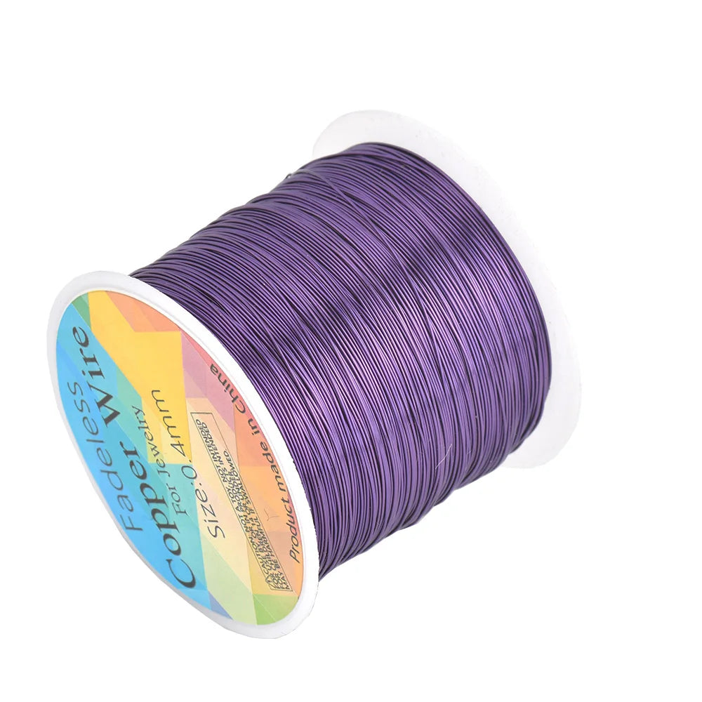 Colored Copper Craft Wire for Jewelry Making and DIY Projects
