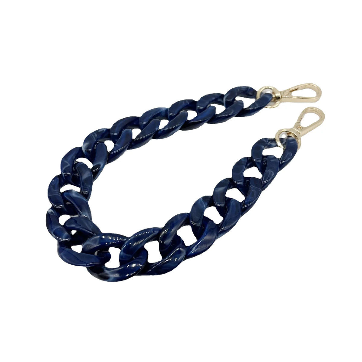 Vibrant Acrylic Bag Chain – Multicolor Shoulder & Phone Strap