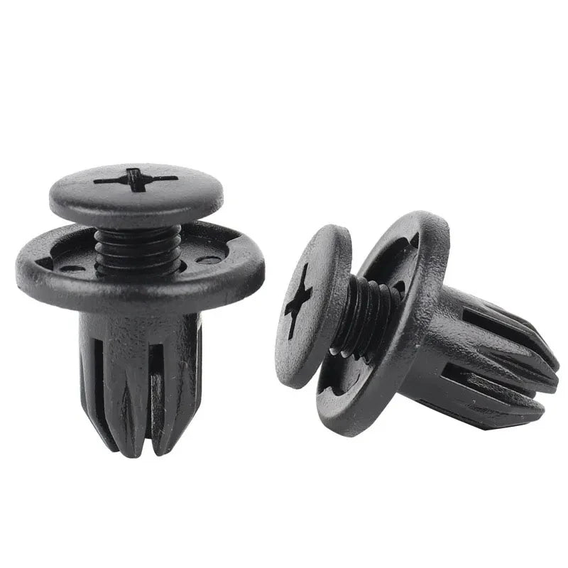 Plastic Push Rivets for Car Trim Panels (50-Pack)