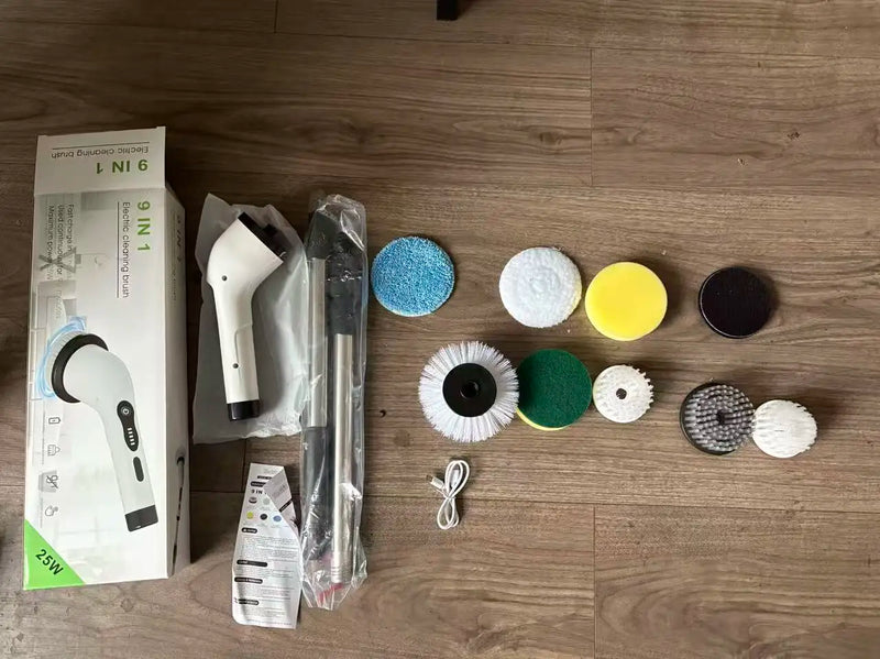 Cordless Electric Spin Scrubber