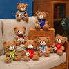 Kawaii Football Bear Plush Toy