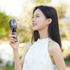 Portable Neck Fan with LED Display and Phone Stand
