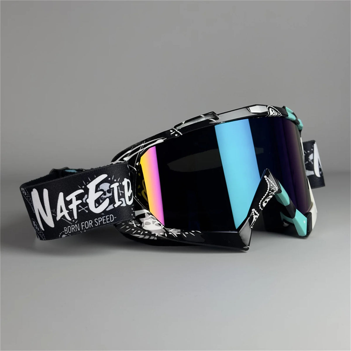 Motocross Goggles with Clear Anti-Fog Lens