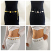 Vintage Gold Sunflower Waist Chain