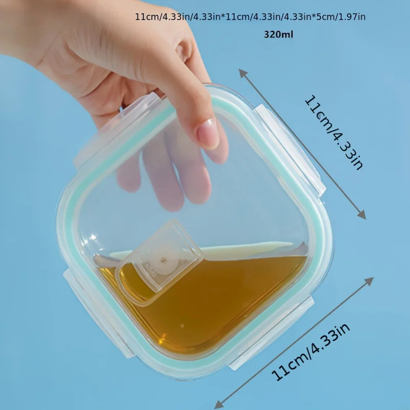 Airtight Glass Food Storage Containers with Lids