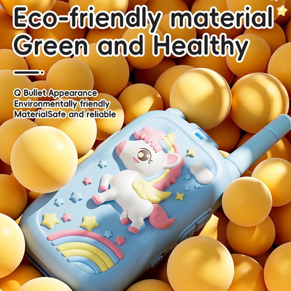 Kids Video Walkie-Talkies with Screen, Two-Way Communication