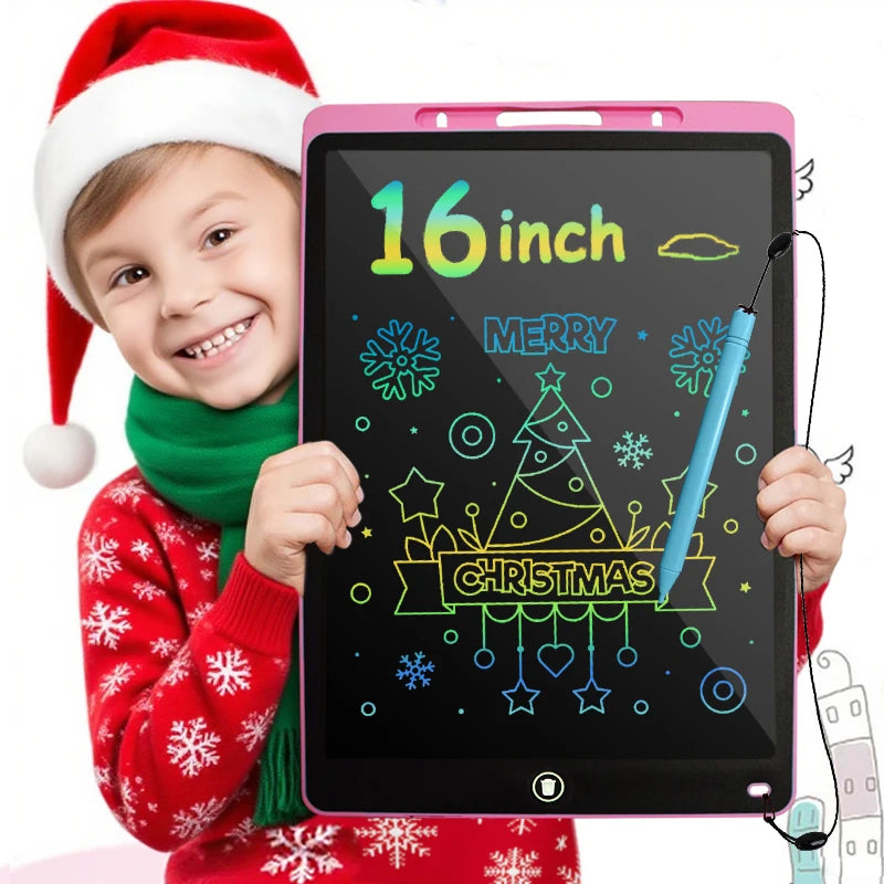 16-Inch Color LCD Writing Tablet with Erasable Screen