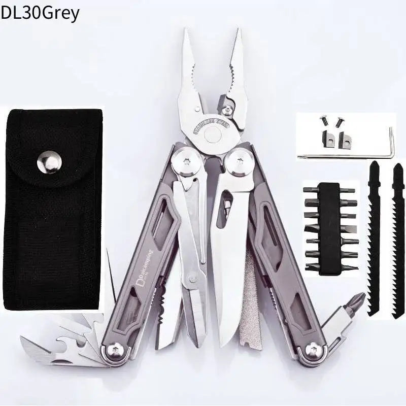 Folding Multi-Tool Pliers with 20-In-1 Functions
