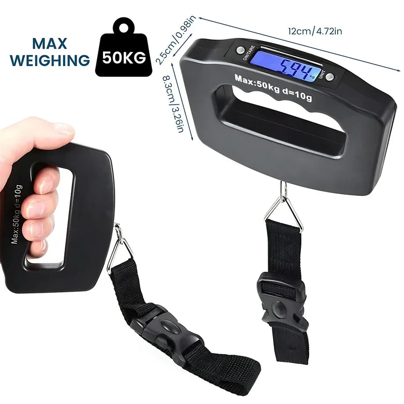 Báscula Digital Portátil para Equipaje