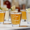 Personalized 45ml Wedding Shot Glasses