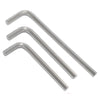 L-Shaped Hex Key Set with Flat Head Design