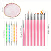 21-Piece Professional Nail Art Brush Set