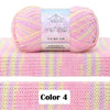Combed Cotton Blend Gradient Yarn – 4-Ply, 50g Balls