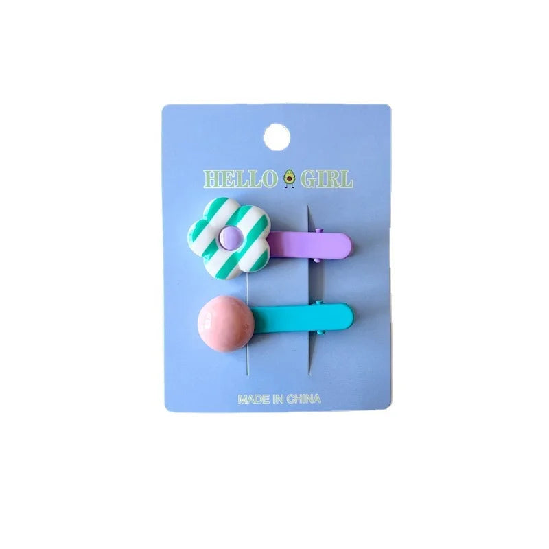Pinza para el pelo con forma de pez para niñas