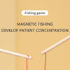 Montessori Wooden Magnetic Fishing Toy for Kids – Educational Marine Life Game