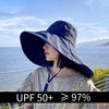 Reversible UPF 50+ Wide Brim Sun Hat