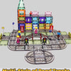 Magnetic Tiles Road Building Set for Kids