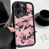Camouflage Silicone Phone Case with Shock-Absorbing Protection