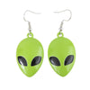 Space Explorer Enamel Keychain – UFO & Astronaut Design