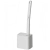 Disposable Toilet Brush Set with Wall-Mounted Holder and Refill Heads