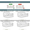 Stretch Sofa Slipcover with Skirted Edge
