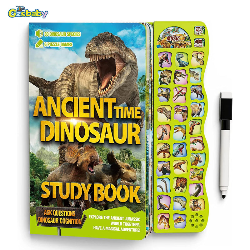 Libro Interactivo de Dinosaurios para Niños