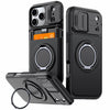 Premium Leather Wallet Case with Card Slots & Kickstand for iPhone