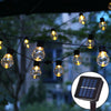 Solarbetriebene Kugel-Lichtererketten