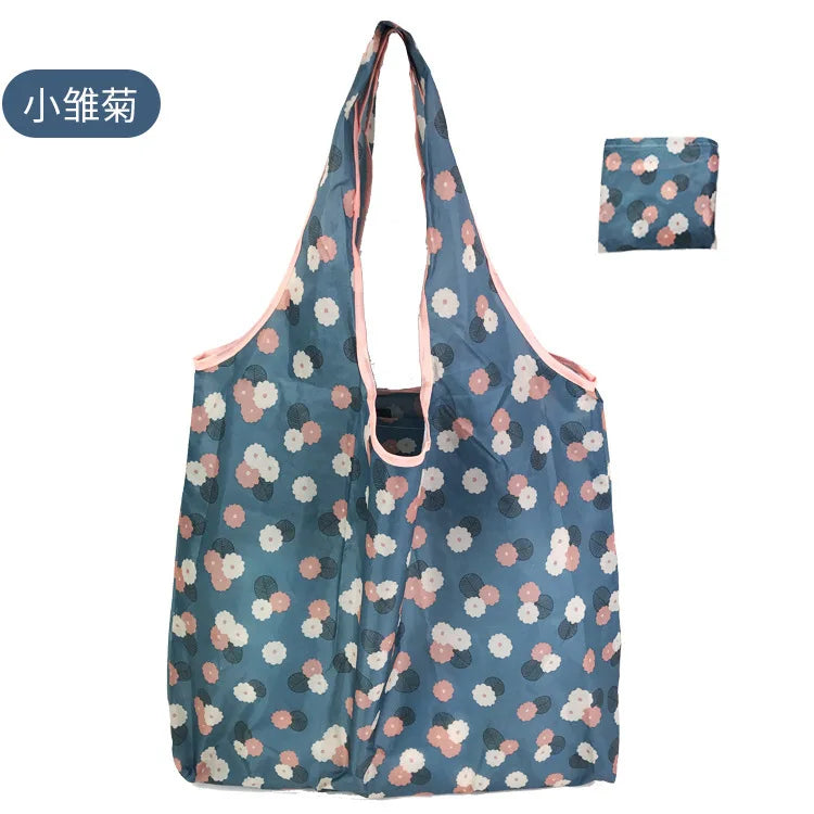 Large Foldable Reusable Shopping Tote Bag