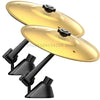 Gold mini drum and cymbal vent decoration for car interior