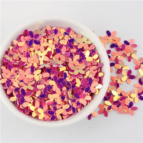 10mm Flower Sequin Craft Embellishments