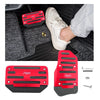 Aluminum Alloy Anti-Slip Pedal Set for Manual Transmission Vehicles