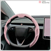 Perforated Leather Car Steering Wheel Cover