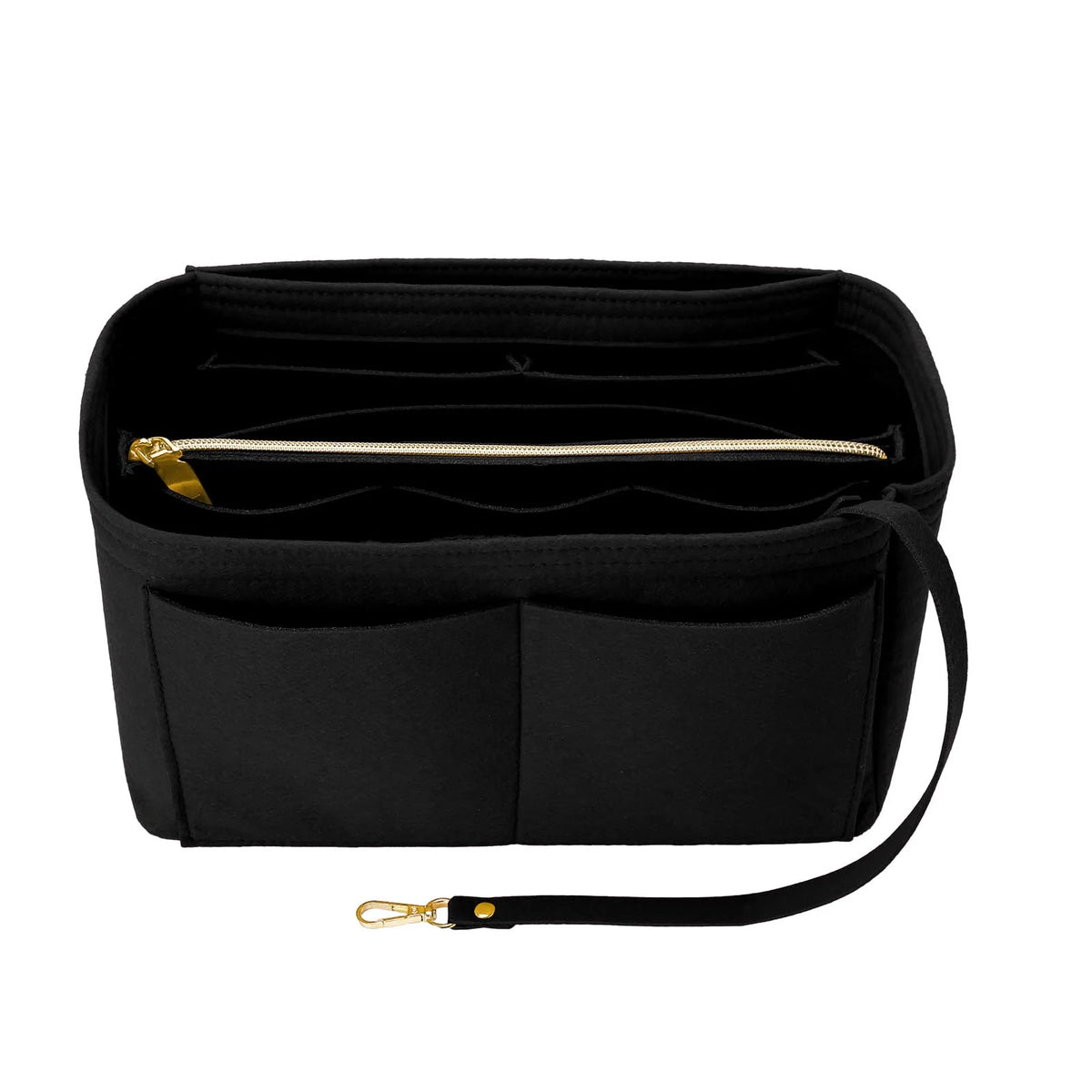 Felt Purse Organizer Insert with Zipper Compartment