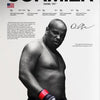 UFC Fighter Canvas Wall Art - MMA Boxing Poster for Gym & Man Cave Decor